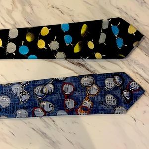 Optometry Ties - 2 ties both great shape!